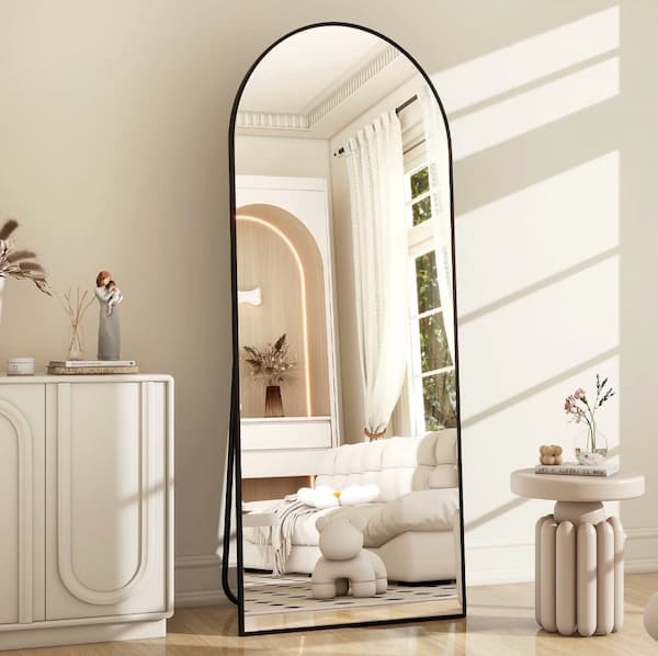 Arched Full Length Standing Floor Mirror deal