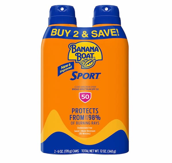Banana Boat Sport Ultra SPF 50 Sunscreen Spray 