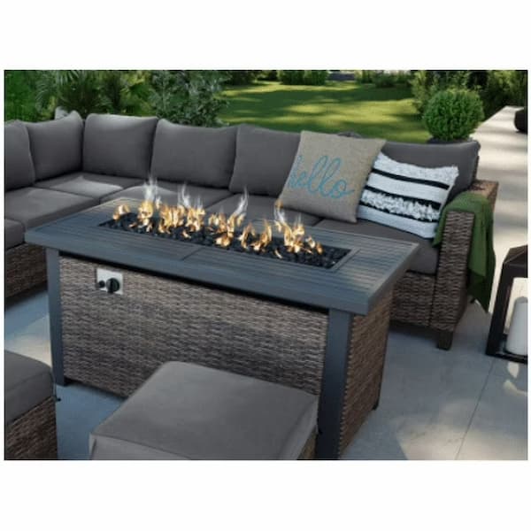 Better Homes & Gardens 50 inch Brookbury Gas Burning Steel Fire Pit Table deal