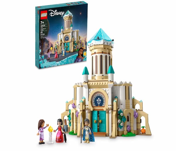 Disney 43224 Princess King Magnifico's Castle Toy Building Set 