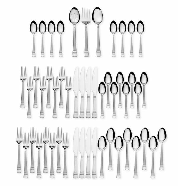 International Silver Stainless Steel 51-Pc. Kensington Collection