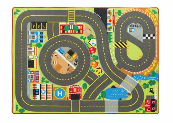 Melissa & Doug Jumbo Roadway Activity Rug deal