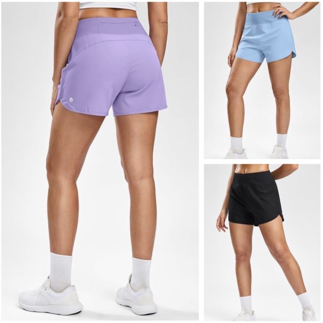 G Gradual Women's Running Shorts with Mesh Liner