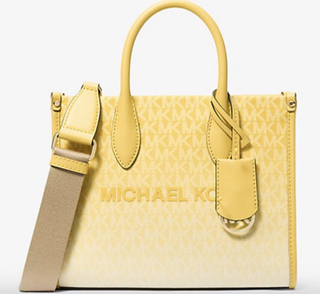 Mirella Small Ombré Signature Logo Crossbody Bag