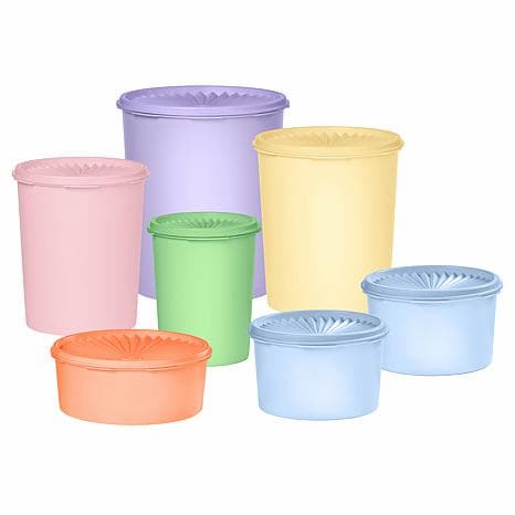Tupperware Heritage Sheer Canister Collection deal