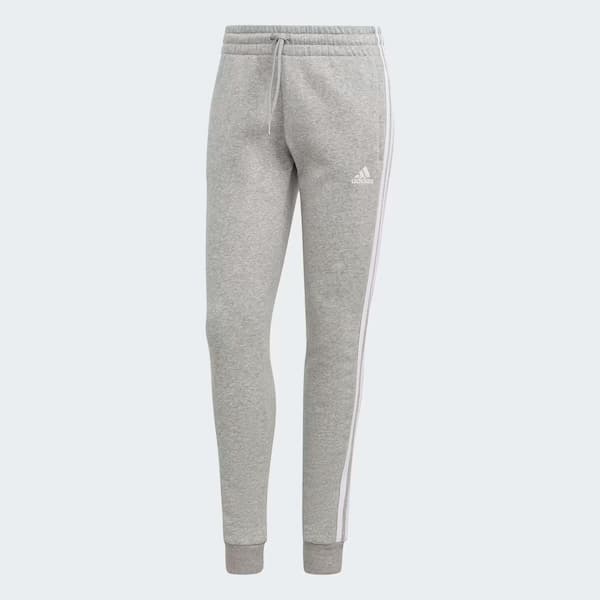 Essentials 3-Stripes Fleece Pants deal