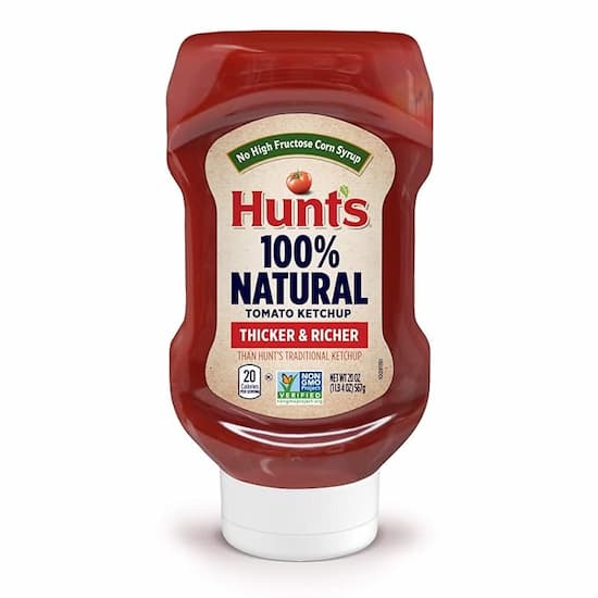 Hunt's All Natural Tomato Ketchup, 20 oz