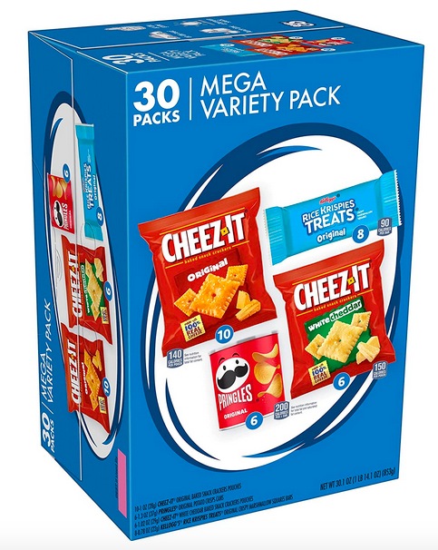 Kellogg's Mega Variety Pack (MVP) Snacks