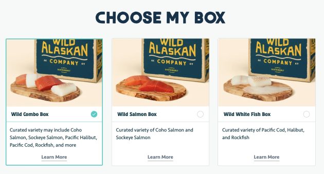 choosing your fish box
