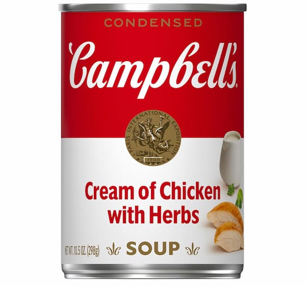 Campbell's Condensed Cream of Chicken Soup With Herbs