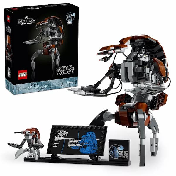 LEGO Star Wars Droideka Build and Display Set deal