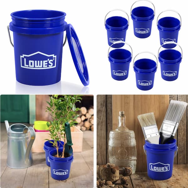 Lowe's Mini Buckets in stock