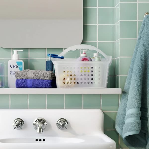 Mainstays Small Portable Shower Caddy deal