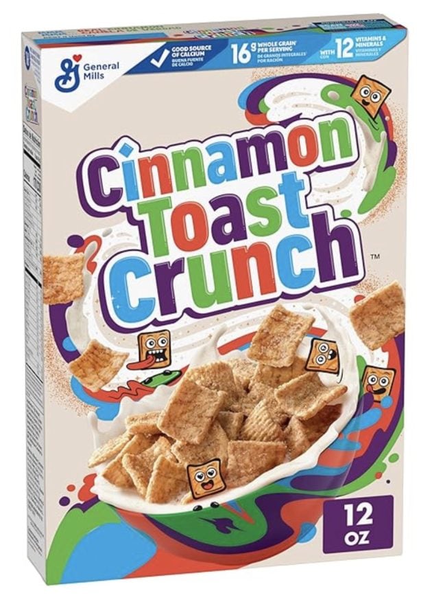 Cinnamon Toast Crunch Breakfast Cereal, Crispy Cinnamon Cereal, 12 oz