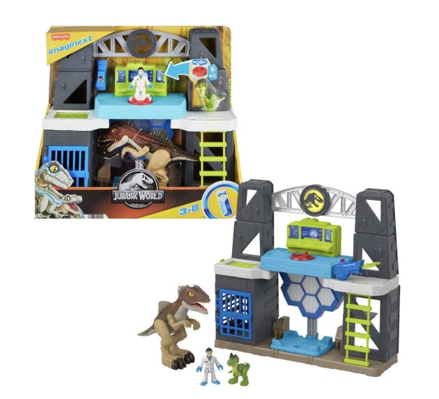 Imaginext Jurassic World Scan & Glow Dino Playset