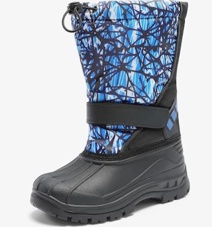 DREAM PAIRS Boys & Girls Winter Snow Boots