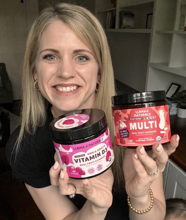 Crystal with vitamins