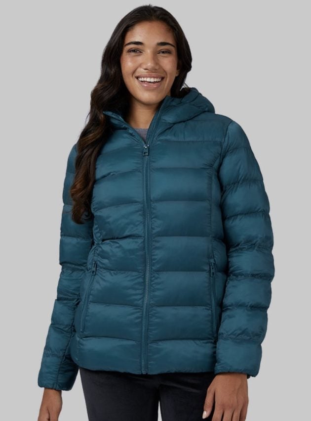 WOMEN'S LIGHTWEIGHT PACKABLE HOODED JACKET