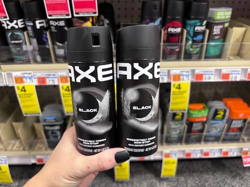 AXE body spray and deodorant