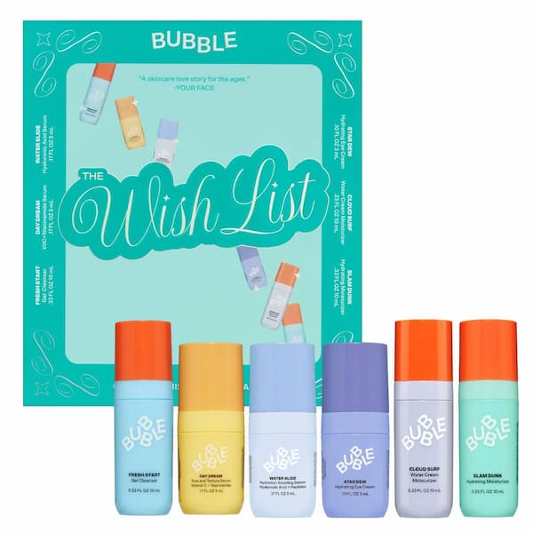 Bubble Skincare The Wish List Mini Essential Gift Set