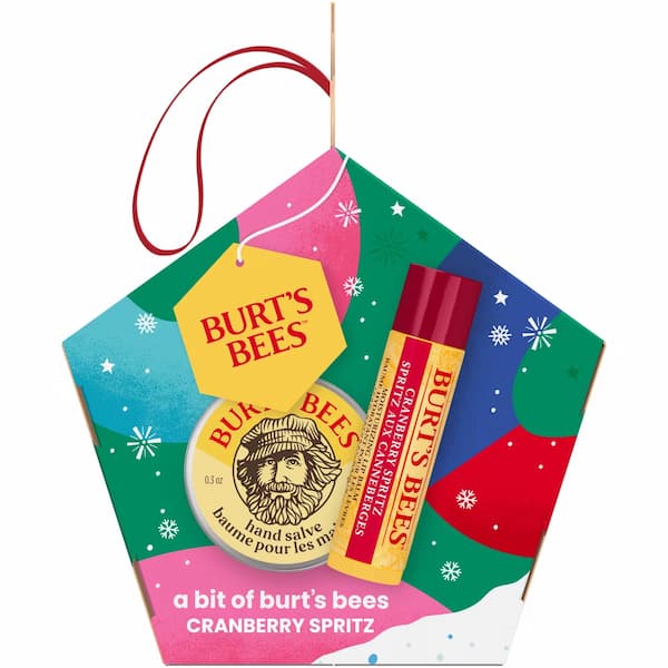 Burt's Bees Holiday Stocking Stuffer Bit of Burt's Lip Balm Gift Set