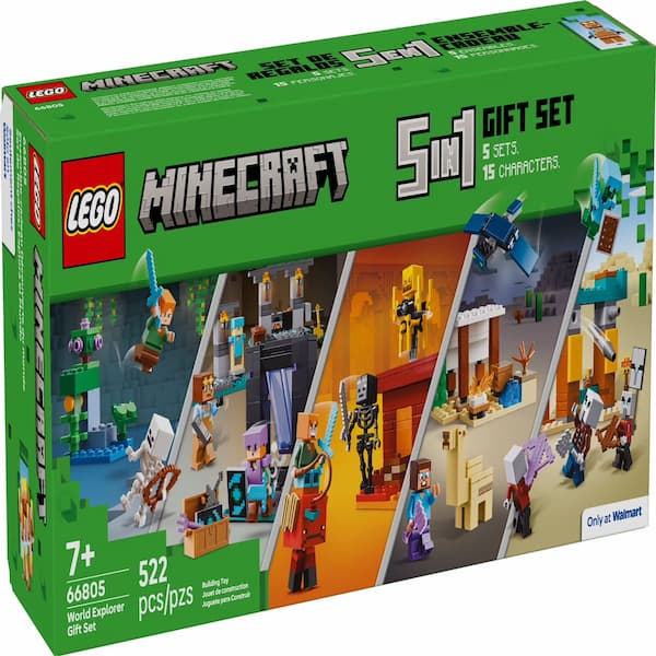 LEGO Minecraft 5-in-1 Gift Set 