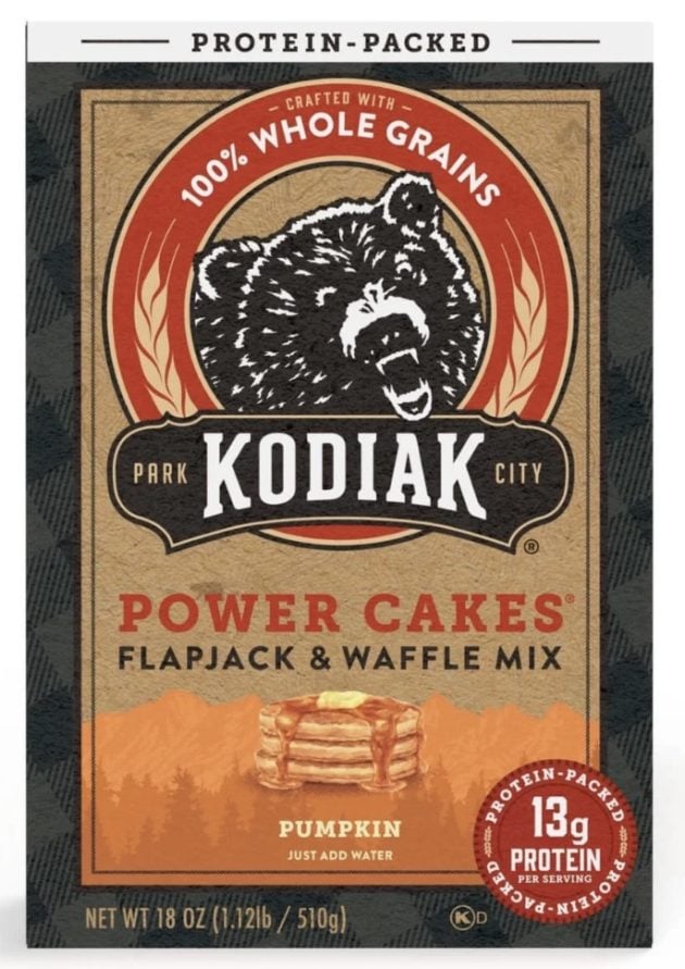 Kodiak Protein-Packed Power Cakes Pumpkin Pancake and Waffle Mix