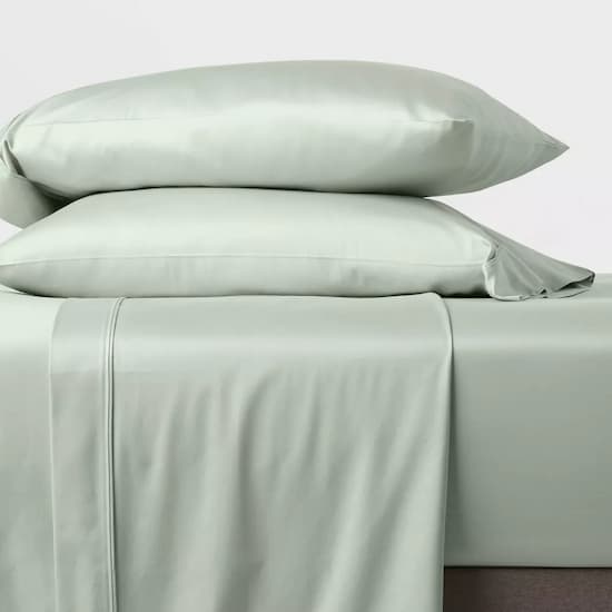 Threshold Solid Performance 400 Thread Count Sheet Set